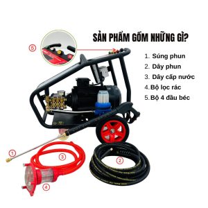 Máy rửa xe áp lực cao SMART ECO SE350 11Kw - Hình ảnh 3