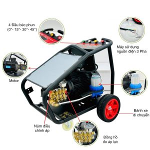 Máy rửa xe áp lực cao SMART ECO SE350 11Kw - Hình ảnh 2