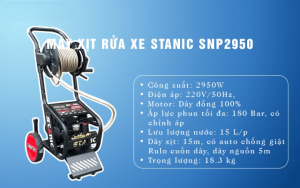 Máy phun rửa áp lực cao STANIC SNP2950 - Hình ảnh 5