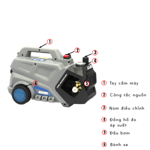 Máy phun rửa áp lực STANIC SNP3050 - Hình ảnh 4