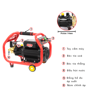 Máy phun rửa áp lực cao STANIC SNP3200 - Hình ảnh 4