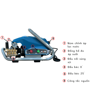 Máy phun rửa áp lực cao STANIC SNP3500 - Hình ảnh 4